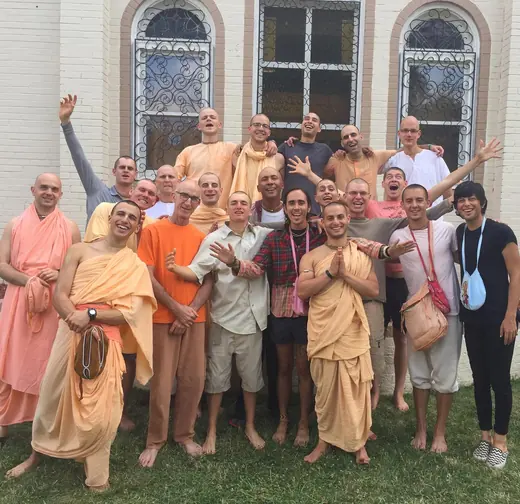 me and a buncha monks