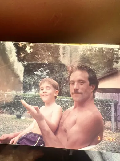 me and my dad